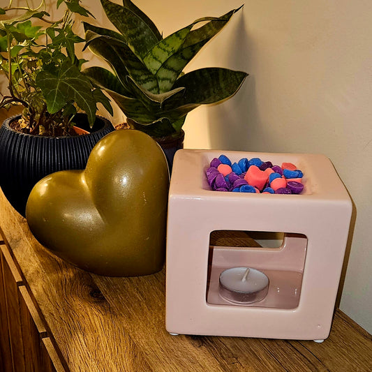 Cubic Burner Pink