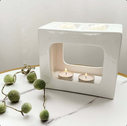 Double Mixology Burner White