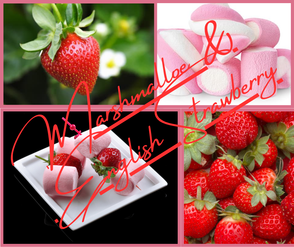 Marshmallow & English Strawberry