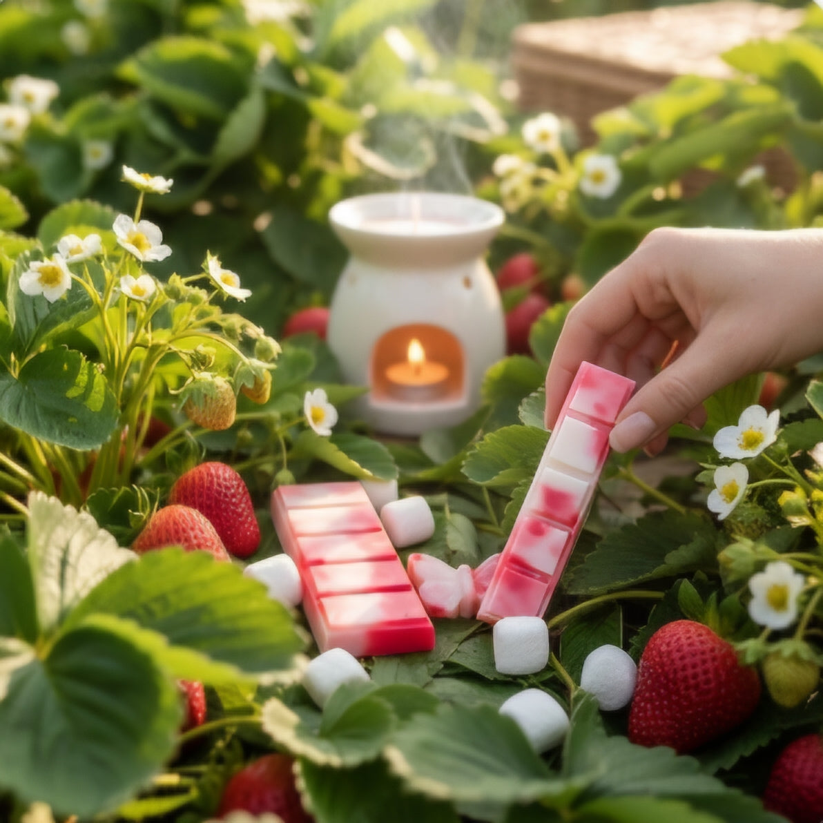Marshmallow & English Strawberry